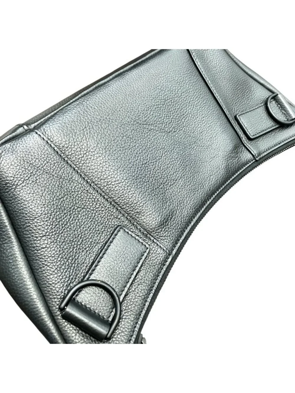 Balenciaga Hourglass XL Shoulder Bag Leather